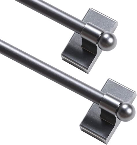 magnetic curtain rod brackets for metal doors|extra long magnetic curtain rods.